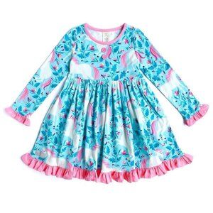 Eleanor Rose Unicorns Dress